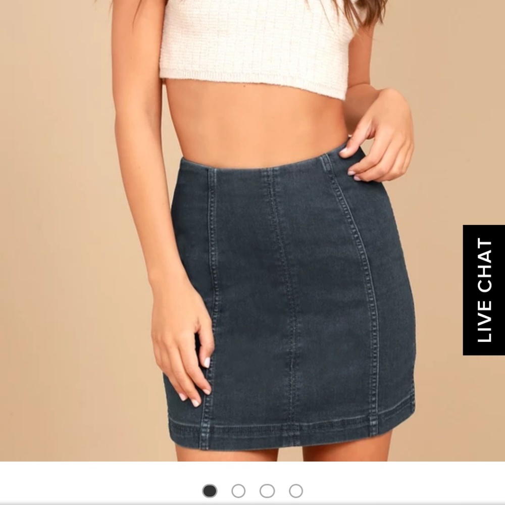 Free People Modern Femme Skirt
